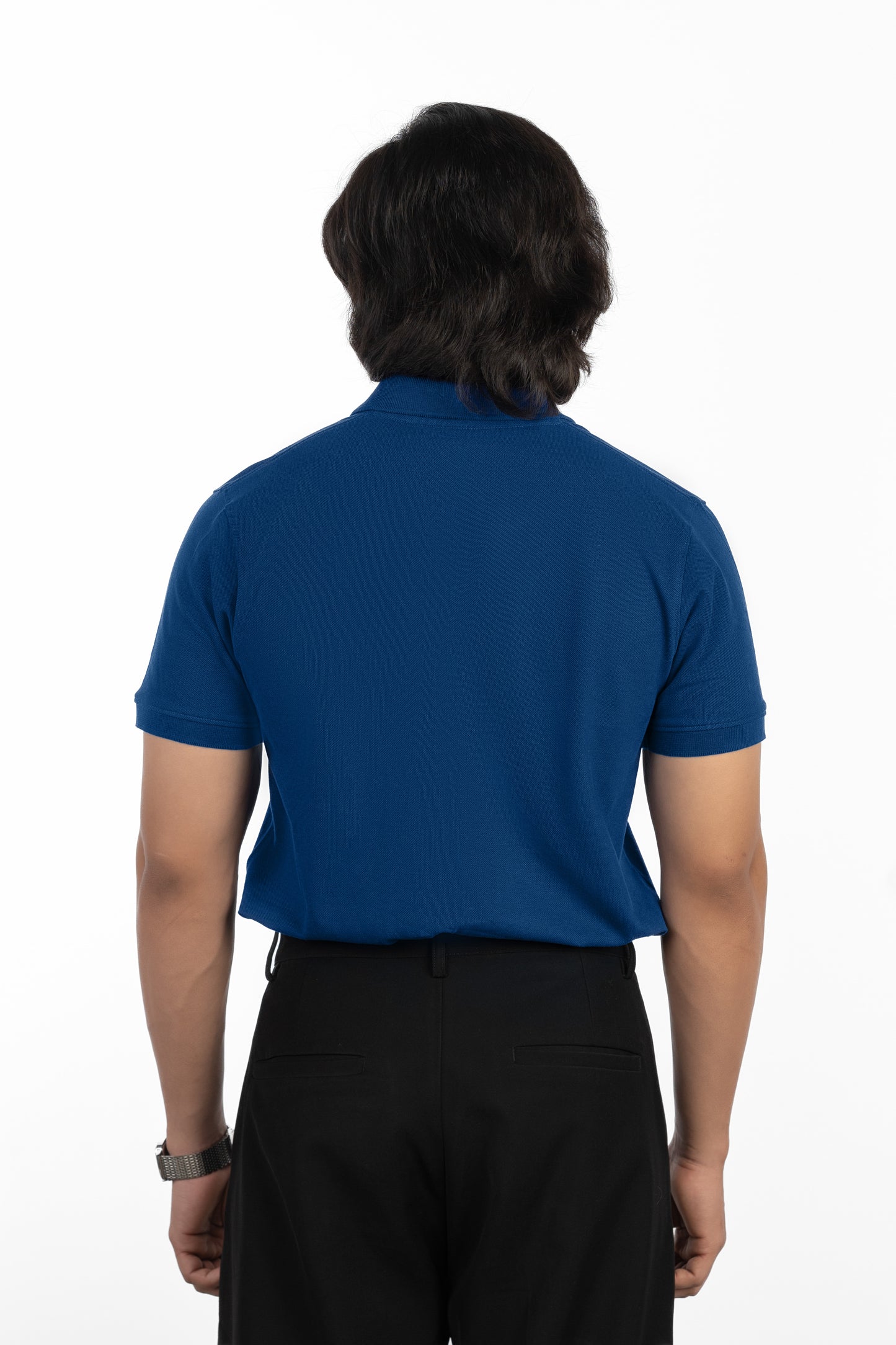 ESSENTIAL POCKET POLO - OCEANIC ROYAL BLUE