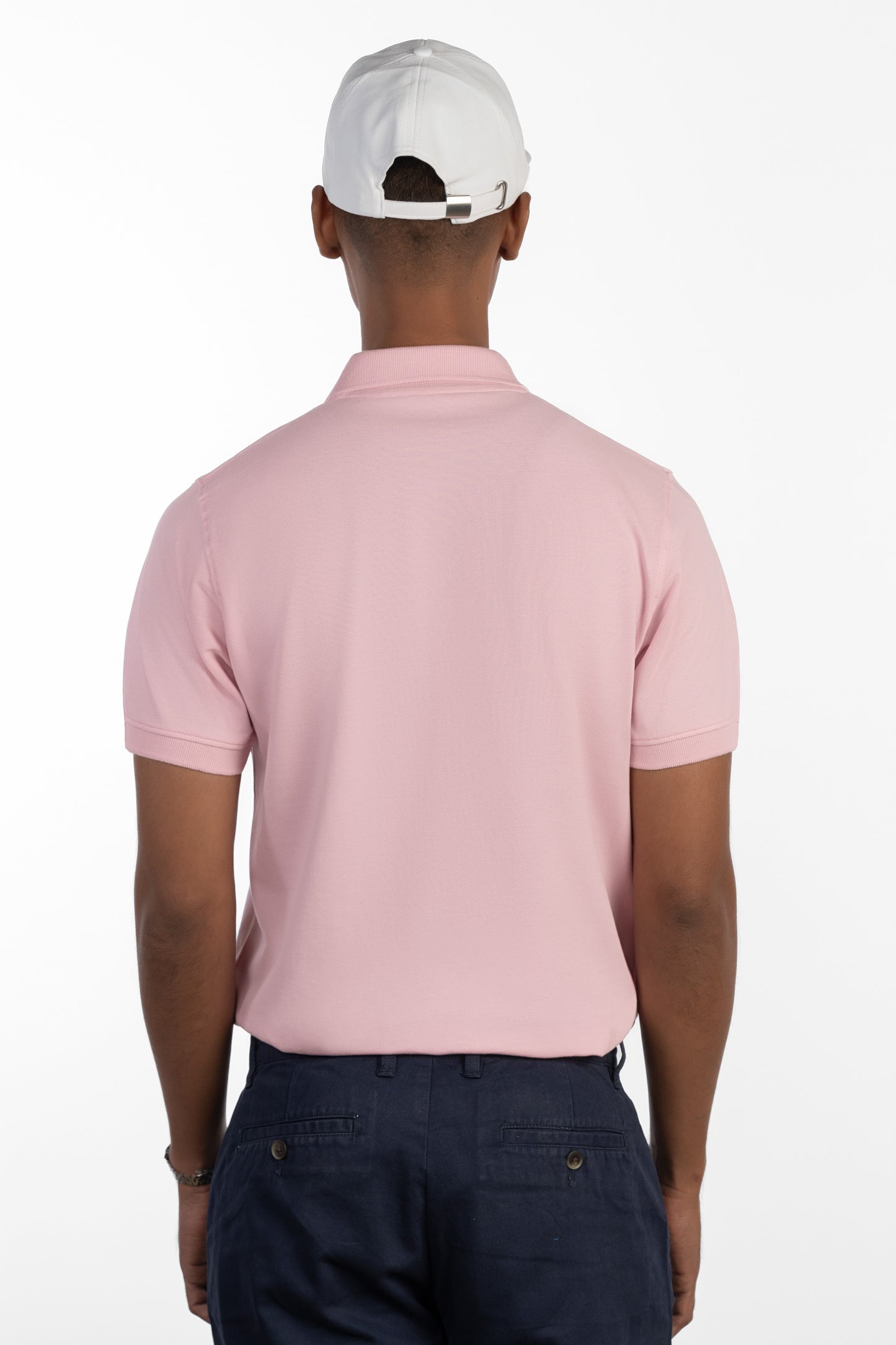 ESSENTIAL POCKET POLO - BLOSSOM PINK