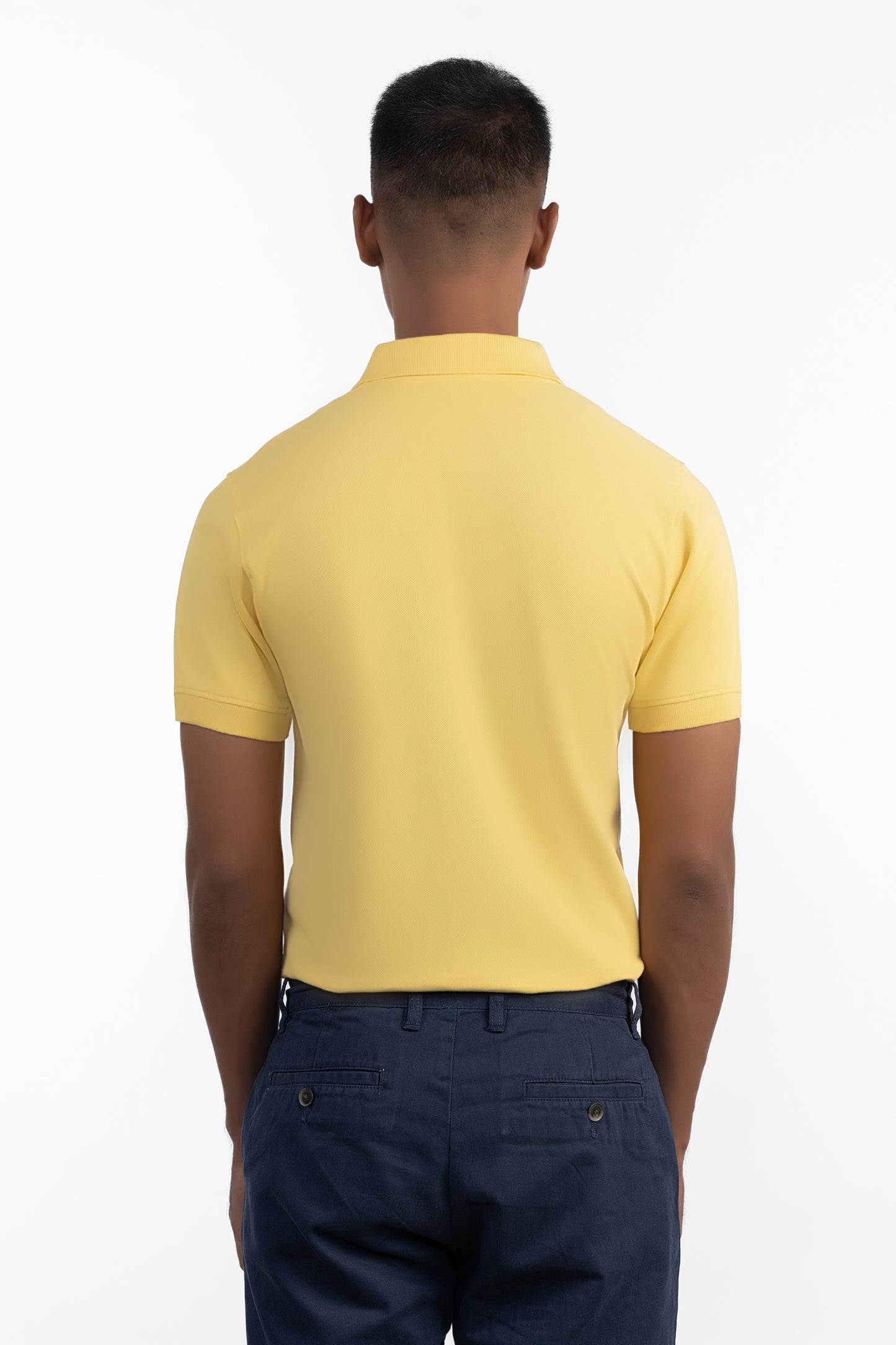 ESSENTIAL POCKET POLO - MELLOW YELLOW