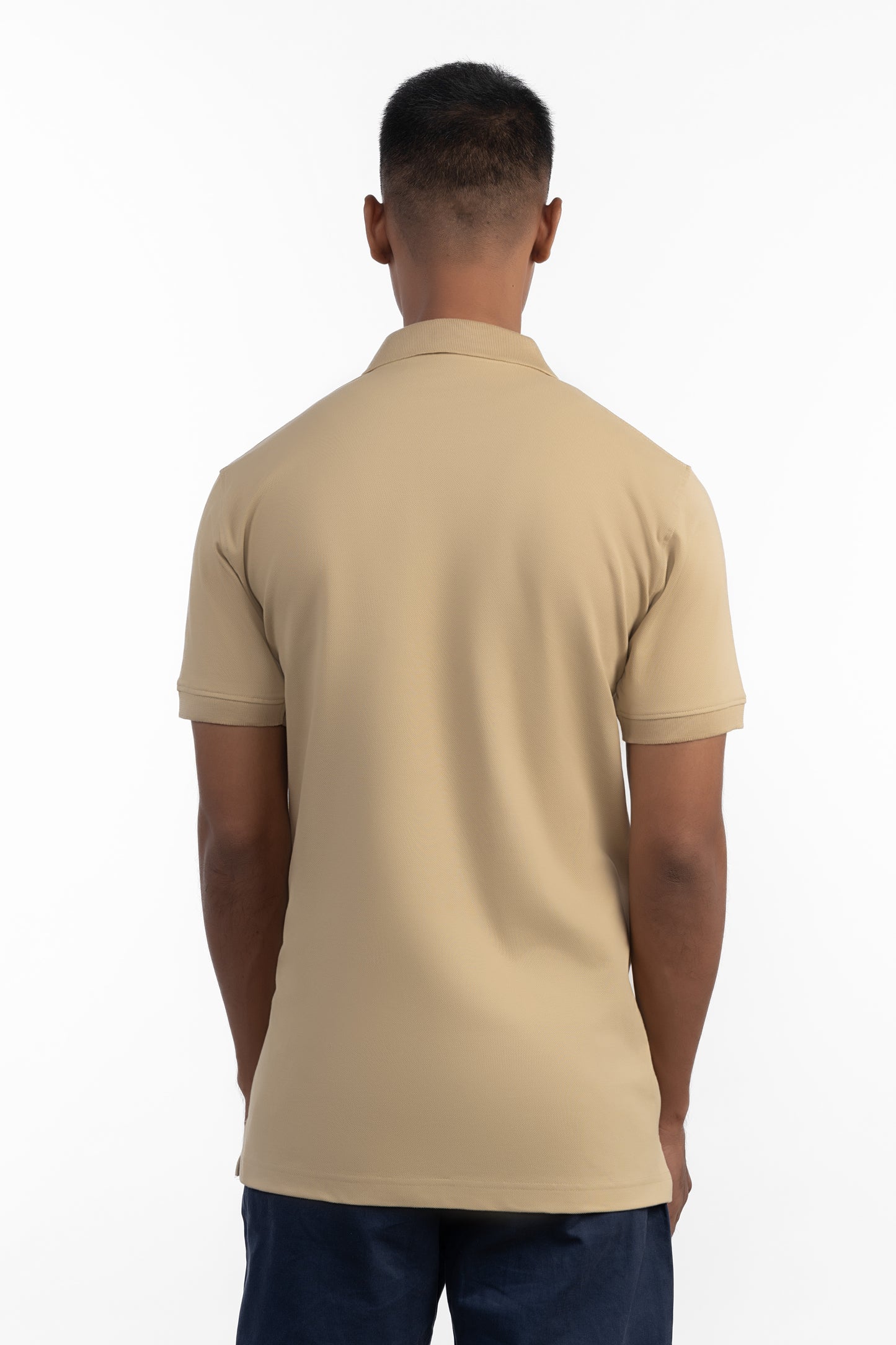 ESSENTIAL POCKET POLO - IVORY BEIGE