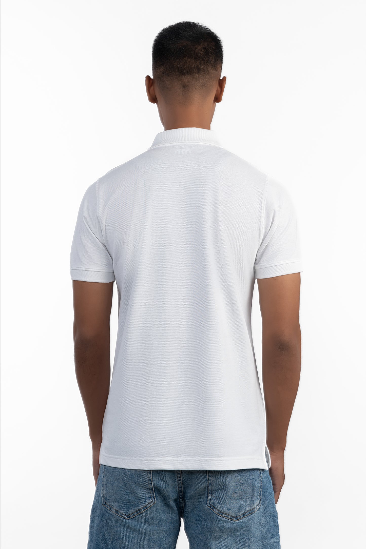ESSENTIAL POCKET POLO - OPTIC WHITE