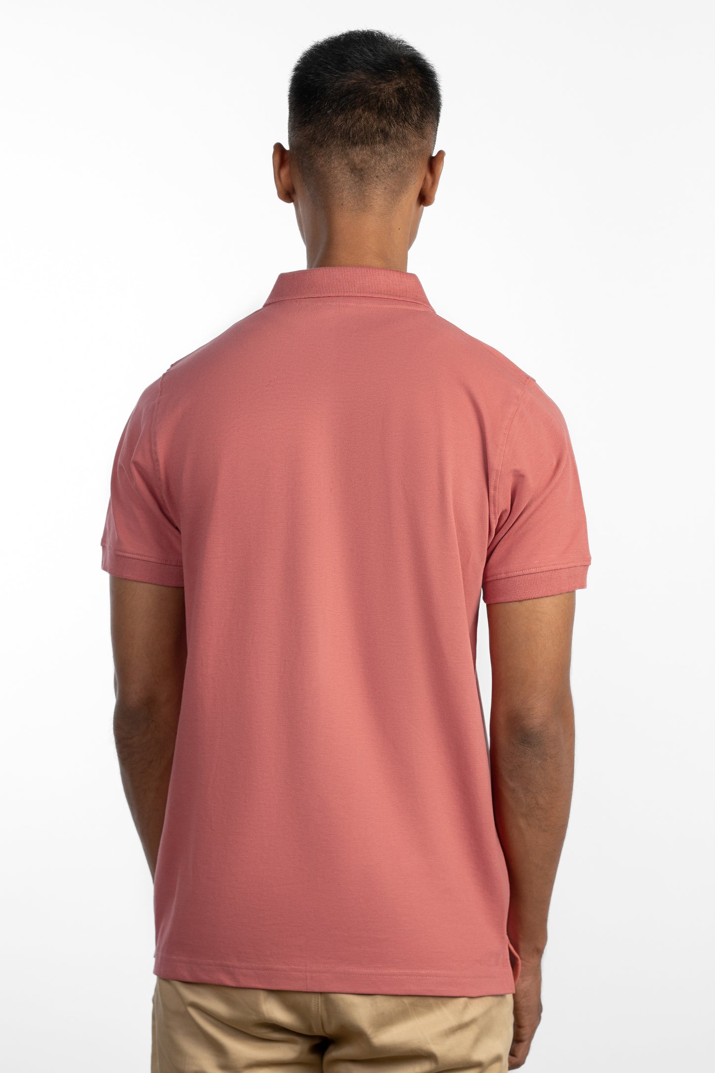 ESSENTIAL POCKET POLO - BUBBLEGUM PINK