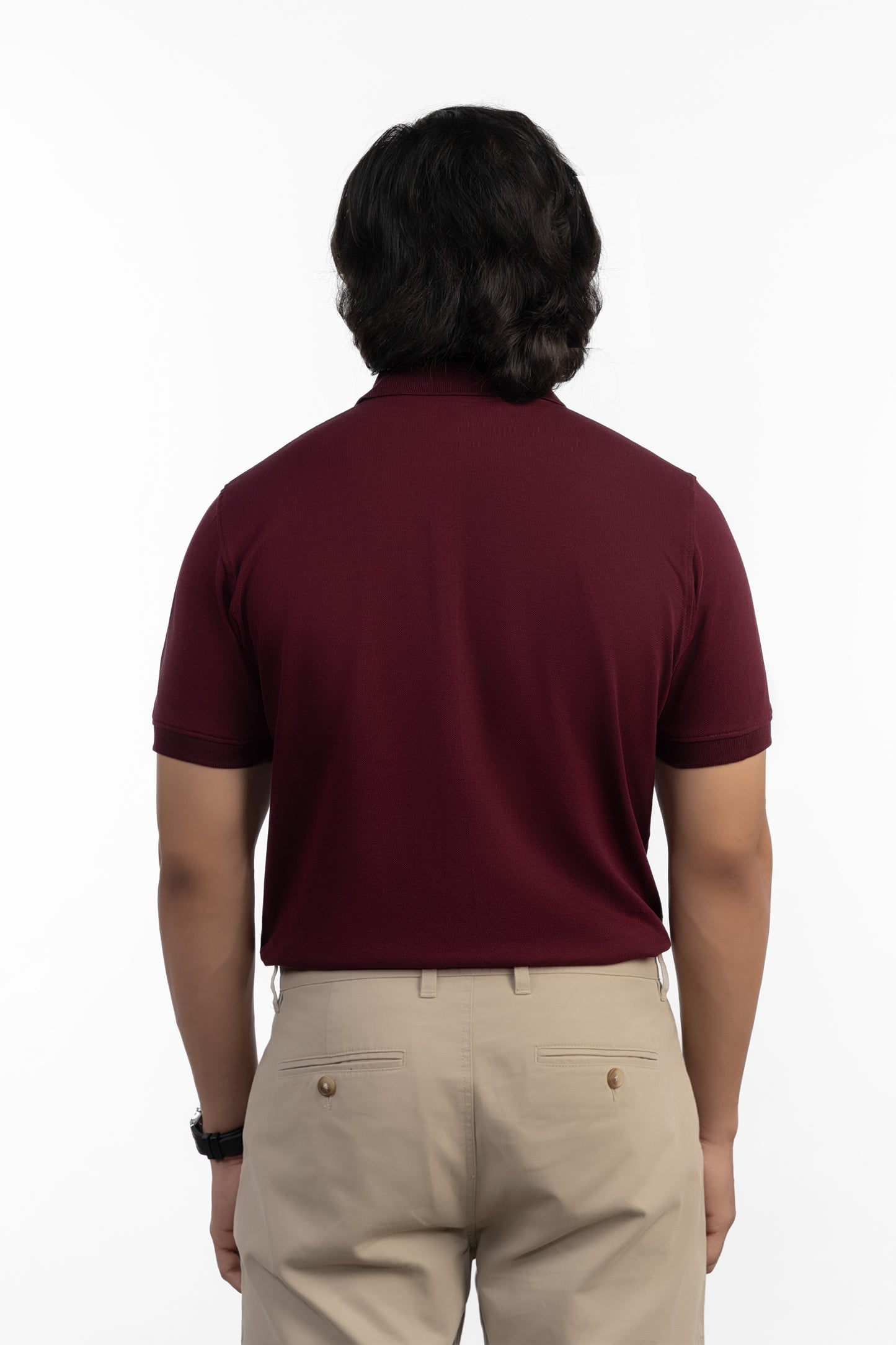ESSENTIAL POCKET POLO - BURGUNDY WINE