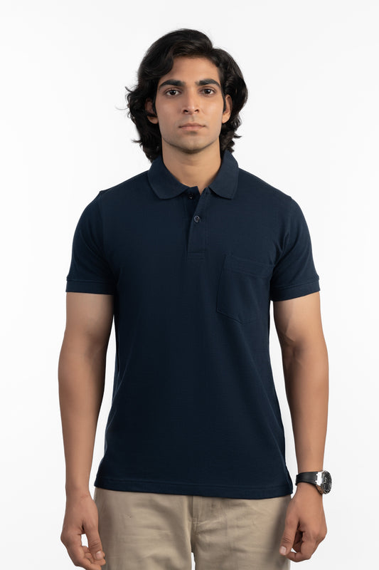 Partial Payment for ESSENTIAL POCKET POLO - AESTHETIC NAVY - ASTHETIC NAVY / S / 100% Pure Combed Cotton (Pay 10% Now & Rest COD) 1761827913-900