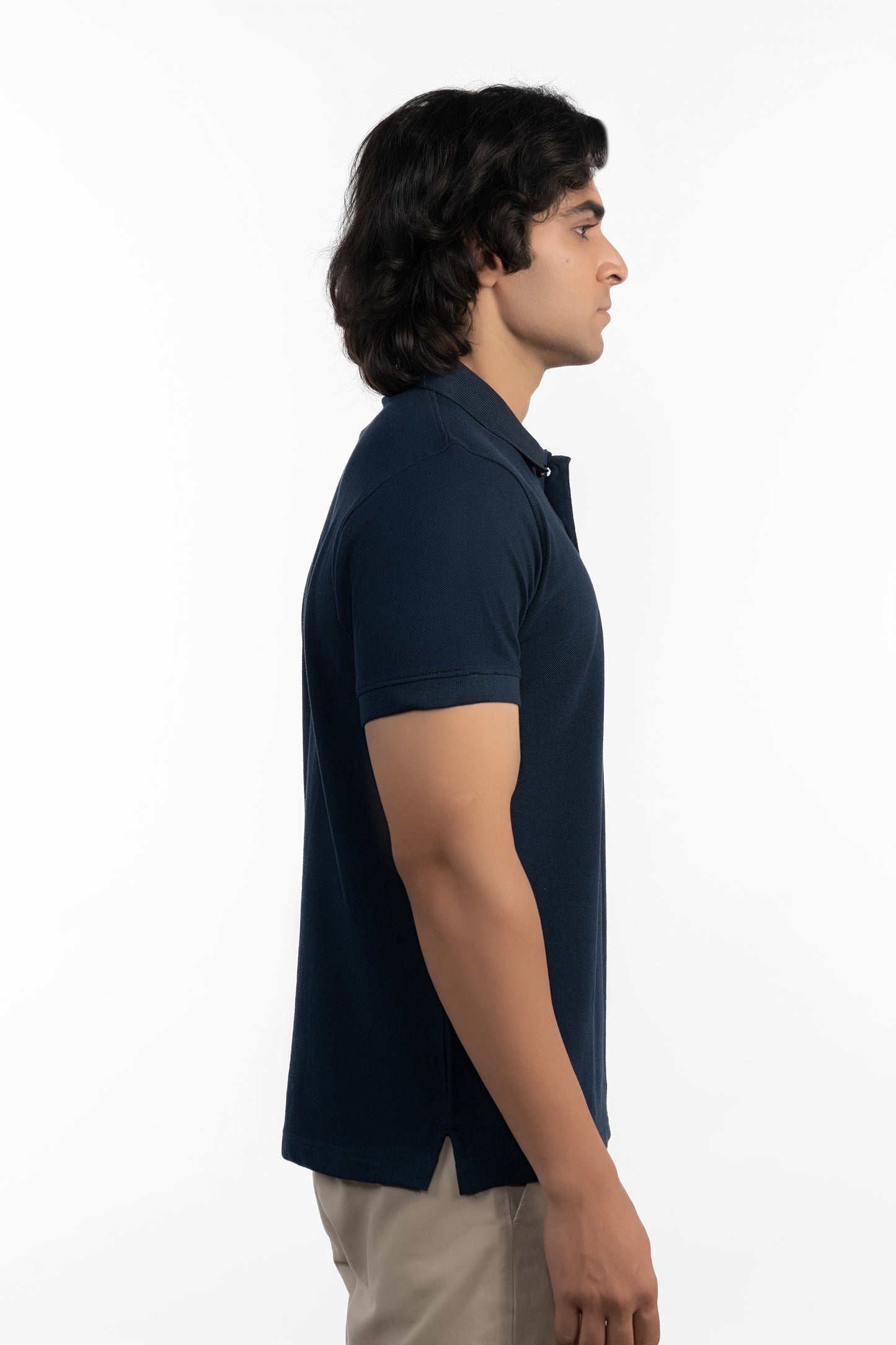 ESSENTIAL POCKET POLO - AESTHETIC NAVY