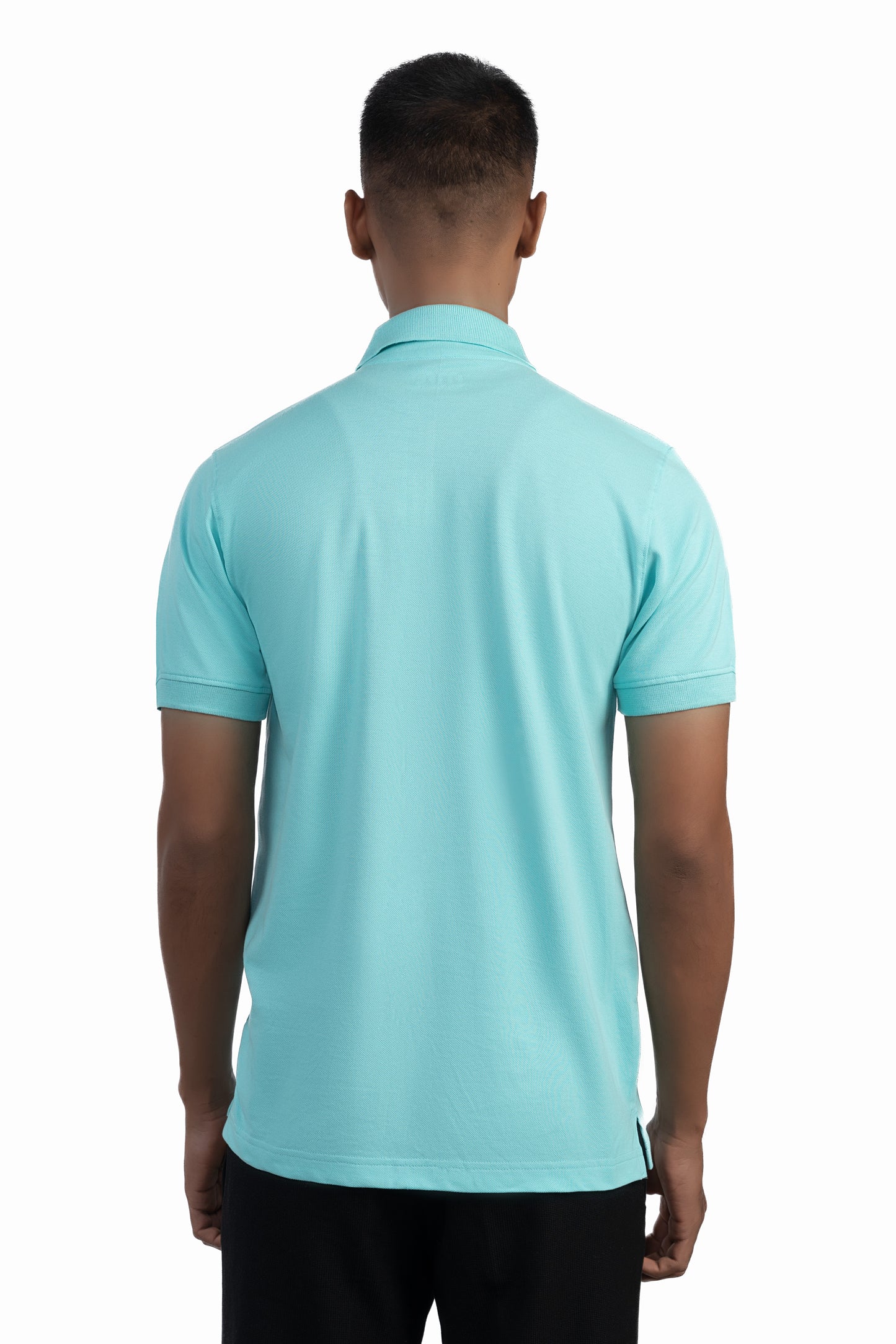 ESSENTIAL POCKET POLO - AZURE SKY BLUE